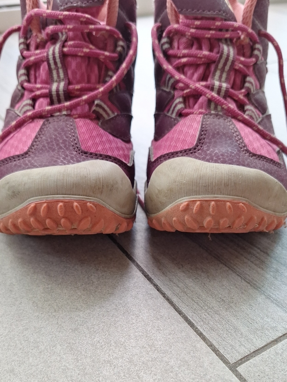 Merrell Kids' Pink Waterproof Hiking Shoes - Picture 5 of 6